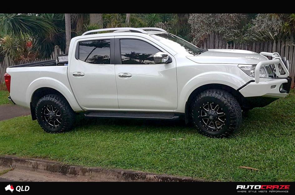 NISSAN NAVARA MAVERICK GLOSS BLACK MILLED ACCENTS